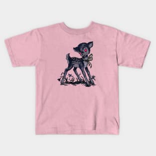 Creepy Fawn Kids T-Shirt